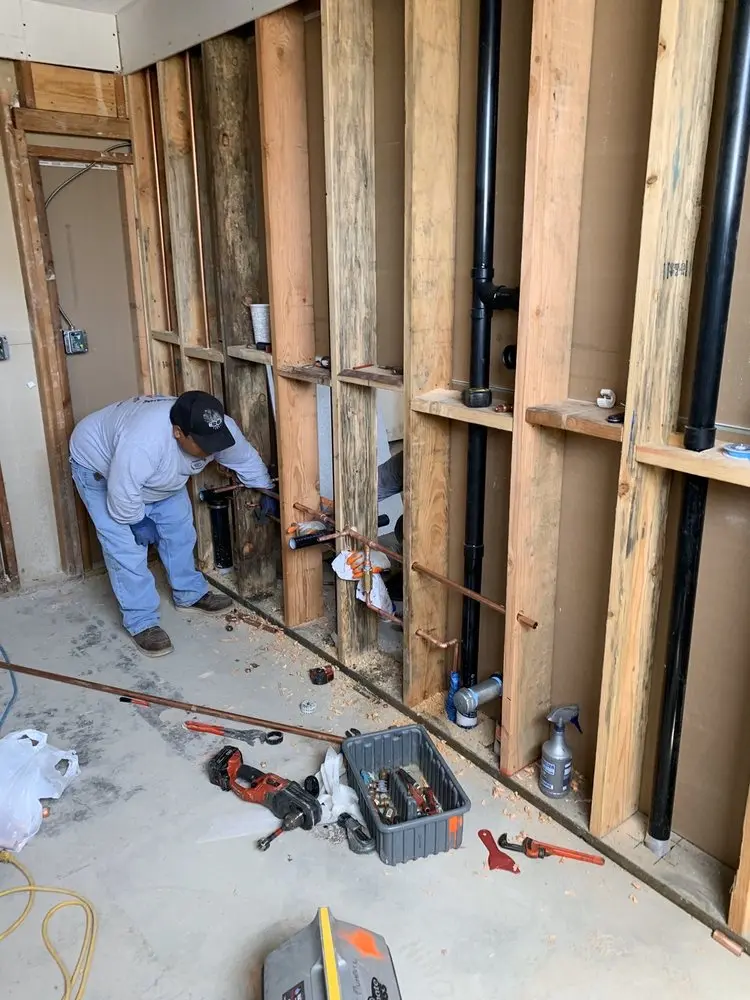 Commercial rough-in plumbing for Trenchless Sewer Repair in Indian Cove